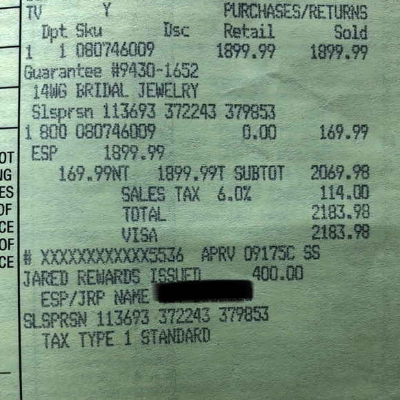 Diamond Engagement Ring (REAL) - Picture 9 of 13